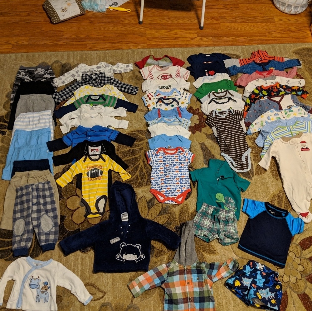 Baby boy clothes 0-3 months